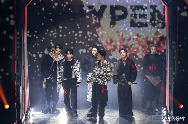 엔하이픈 공연. 대한민국 1등 스포츠신문 스포츠동아