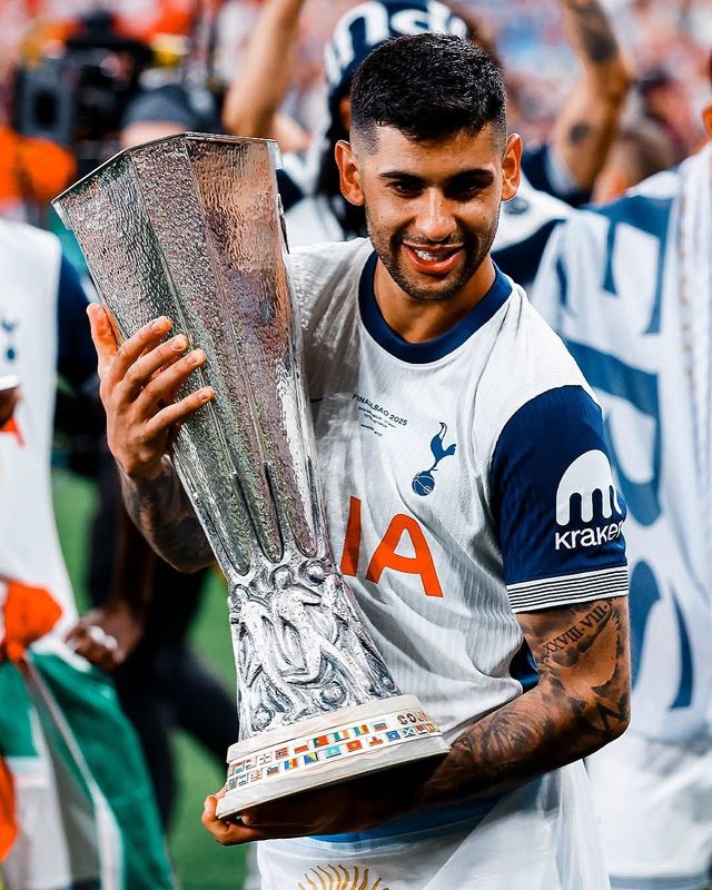 토트넘 주장 크리스티안 로메로는 레알 마드리드와 깊이 연결됐다. 사진출처｜토트넘 홋스퍼 페이스북