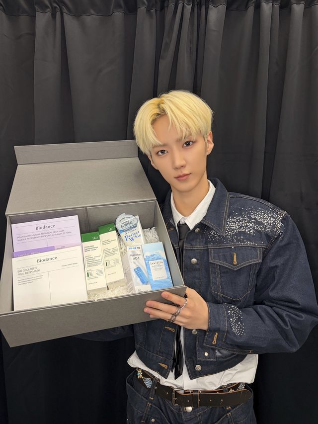 케이뷰티가 크게 주목하는 그룹 에이엠피(AxMxP) 멤버 겸 배우 하유준.