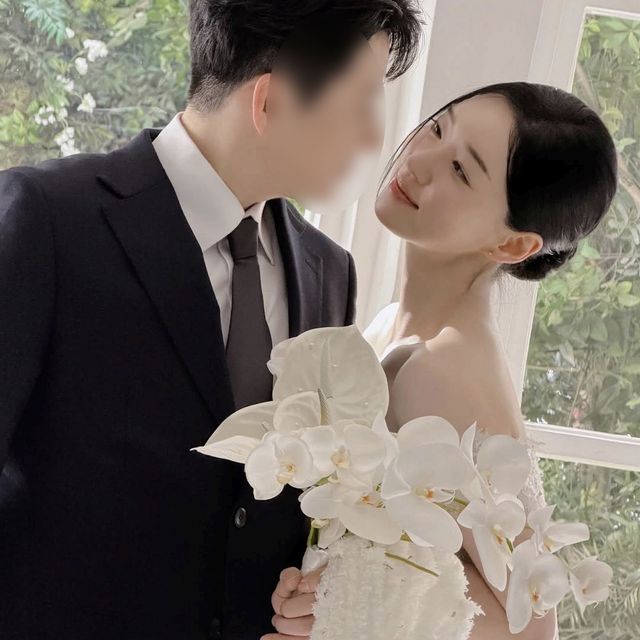 5월의 신부 되는 김유지. 사진 출처=SNS