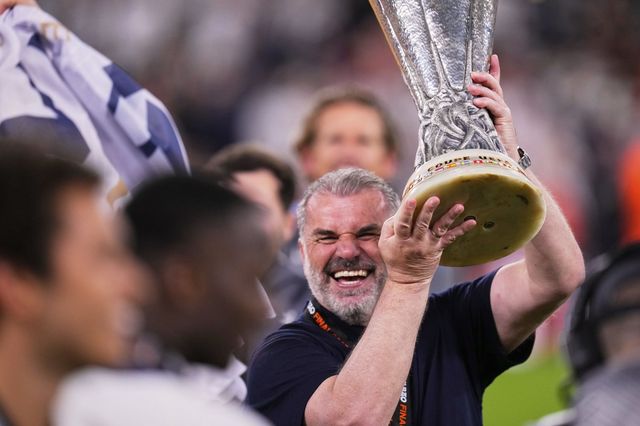 엔제 포스테코글루 전 토트넘 감독이 맨유 사령탑이 되기 위해선 여러 자질을 갖춰야 한다고 말했다. 빌바오｜AP뉴시스