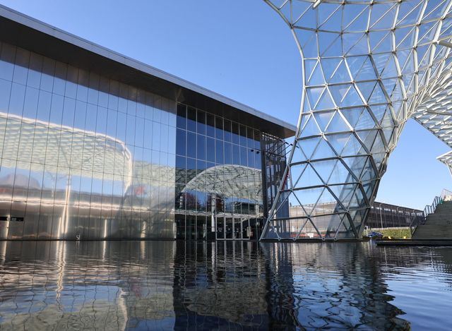 2026밀라노·코르티나담페초동계올림픽 스피드스케이팅, 아이스하키 경기가 열린 로 피에라 밀라노 전시장. 밀라노ㅣ신화뉴시스