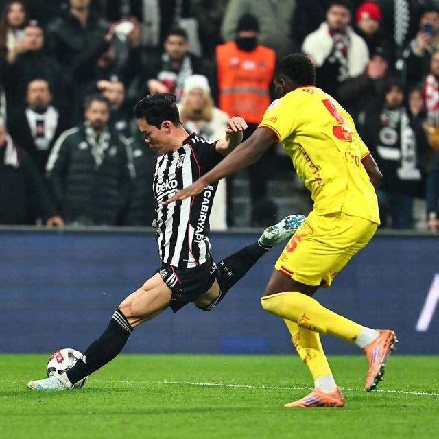 베식타스 오현규가 23일 괴즈테페와 홈경기서 팀의 네 번째 골을 터트리고 있다. 사진출처｜오현규 인스타그램