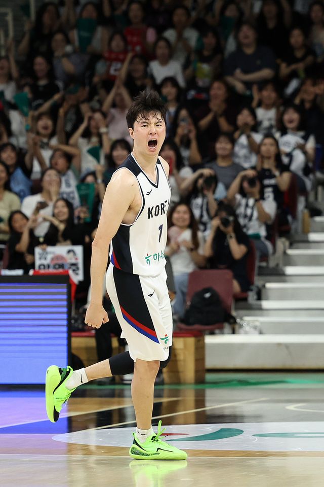 대표팀 에이스 이현중은 대만, 일본과 원정 2연전에서 팀의 중심을 잡아야 한다. 뉴시스