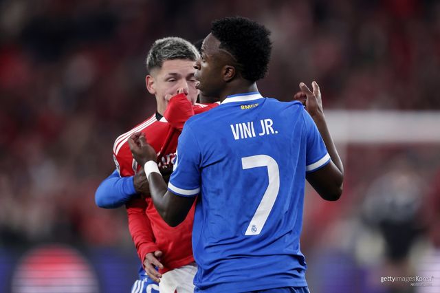 잔루카 프레스티아니-비니시우스 주니오르. 사진=게티이미지코리아