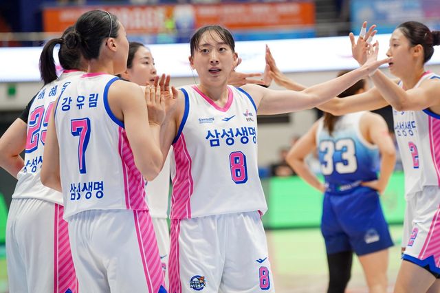 삼성생명 이주연(8번)은 햄스트링 부상에서 돌아온 이후 에너지 레벨을 높여 팀 상승세에 힘을 보태고 있다. 사진제공｜WKBL