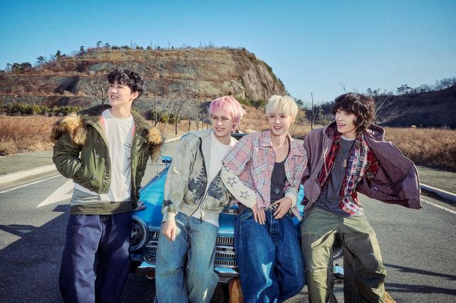 데뷔부터 컴백까지 2번 연속 ‘2호 타이틀곡’의 연속 히트로 화제를 모으고 있는 신예 밴드 에이엠피 사진제공|FNC엔터테인먼트