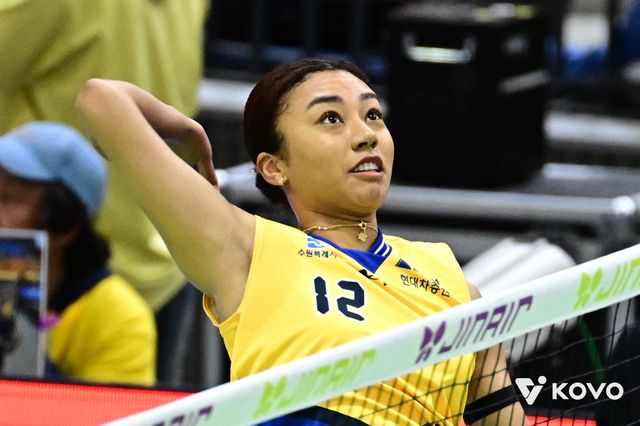 현대건설 아시아쿼터 아웃사이드 히터 자스티스는 공수 양면에서 맹활약하며 팀의 선두 경쟁에 크게 기여하고 있다. 사진제공｜KOVO