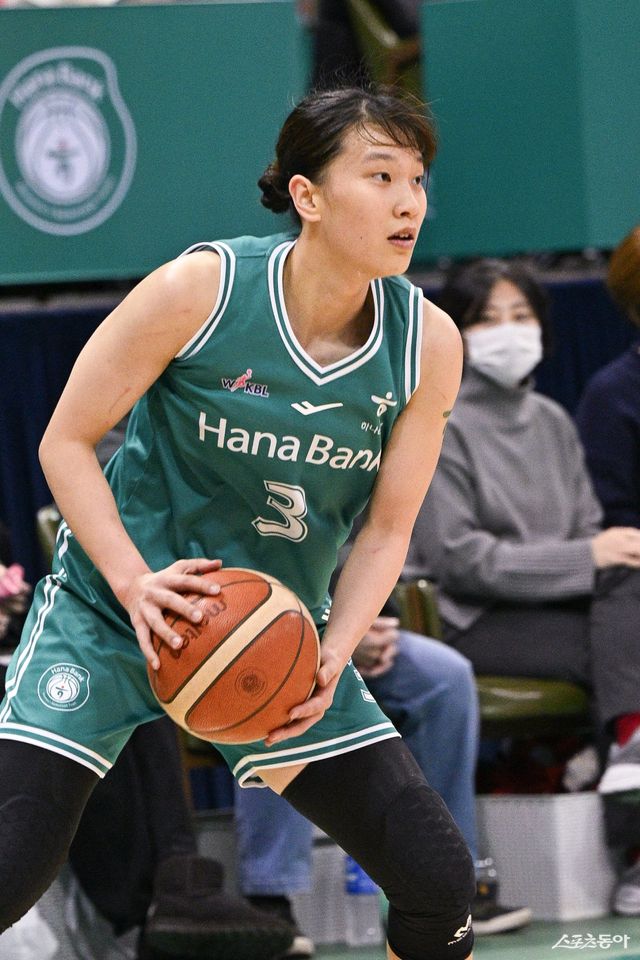 하나은행 정현이 4라운드 MIP에 올랐다.&nbsp;생애 첫 MIP다. 사진제공ㅣWKBL