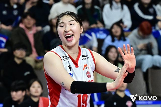 페퍼저축은행은 이번 시즌 세터 박사랑(사진)과 아웃사이드 히터 박은서의 성장으로 더 밝은 미래를 기대할 수 있는 동력을 얻었다. 사진제공│KOVO