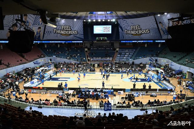서울 삼성은 홈구장 잠실실내체육관서 4경기를 남겨뒀다. 잠실실내체육관은 이번 시즌이 종료되면 역사 속으로 사라진다. 사진제공｜KBL