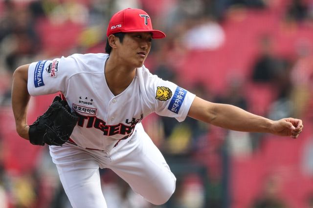 KIA 이의리는 2026시즌 공격적인 투구 스타일을 앞세워 반등을 예고헀다. 사진제공｜KIA 타이거즈