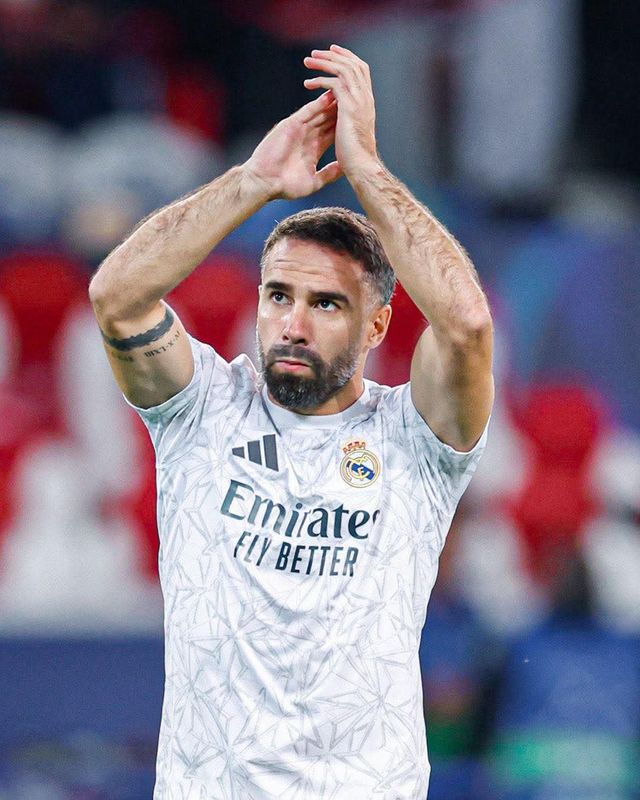 레알 마드리드와 작별을 준비하는 다니 카르바할. 사진출처｜인사이드 레알 마드리드 페이스북