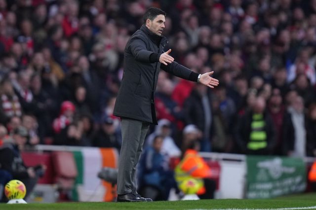 아르테타 감독(사진)의 아스널은 조버 세트피스 코치의 활약에 힘입어 이번 시즌 EPL 단일시즌 세트피스 기록을 갈아치우고 있다. AP뉴시스