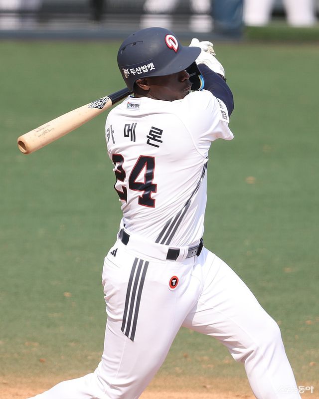 두산 외국인 타자 다즈 카메론. 사진제공｜두산 베어스