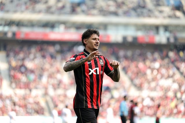 서울 클리말라가 22일 서울월드컵경기장에서 열린 광주와 K리그1 홈경기에서 멀티골을 성공시킨 뒤 기뻐하고 있다. 사진제공｜한국프로축구연맹