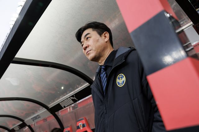 윤정환 인천 감독은 22일 안양종합운동장서 열릴 안양과 원정 경기를 앞두고 시즌 첫 승을 향한 열망을 보였다. 사진제공│한국프로축구연맹