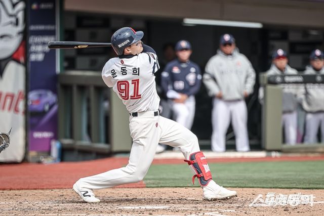 롯데 윤동희는 24일 막을 내린 시범경기서 타율(0.429), 출루율(0.541) 1위에 올랐다. 사진제공｜롯데 자이언츠