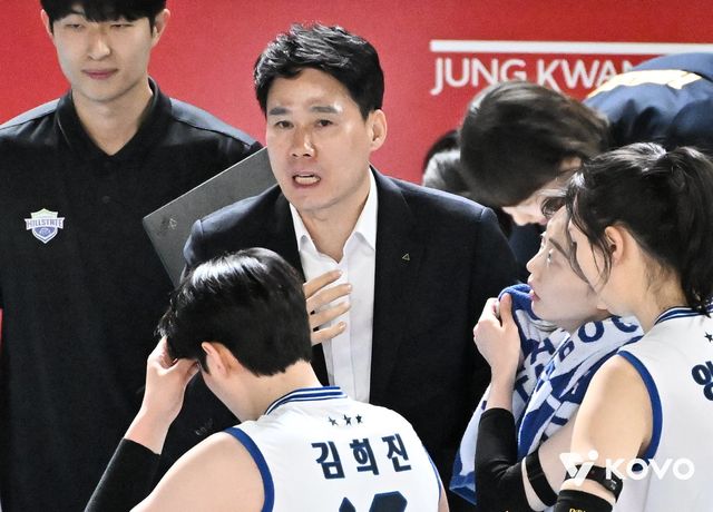 강성형 현대건설 감독. 사진제공｜KOVO