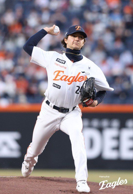 한화 외국인 투수 오웬 화이트가 31일 대전한화생명볼파크서 열린 KT전서 역투하고 있다. 사진제공｜한화 이글스