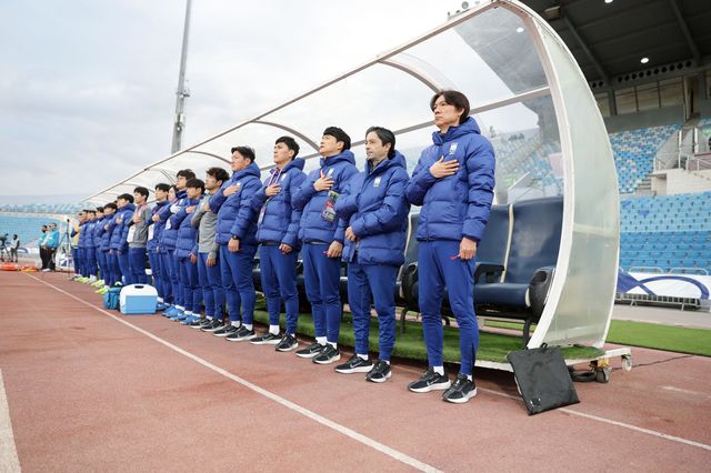 한국은 북중미월드컵 조별리그 A조서 맞붙을 상대들을 분석하기 위해 3월 A매치 주간에 스태프들을 해외로 파견하기로 했다. 사진제공│대한축구협회