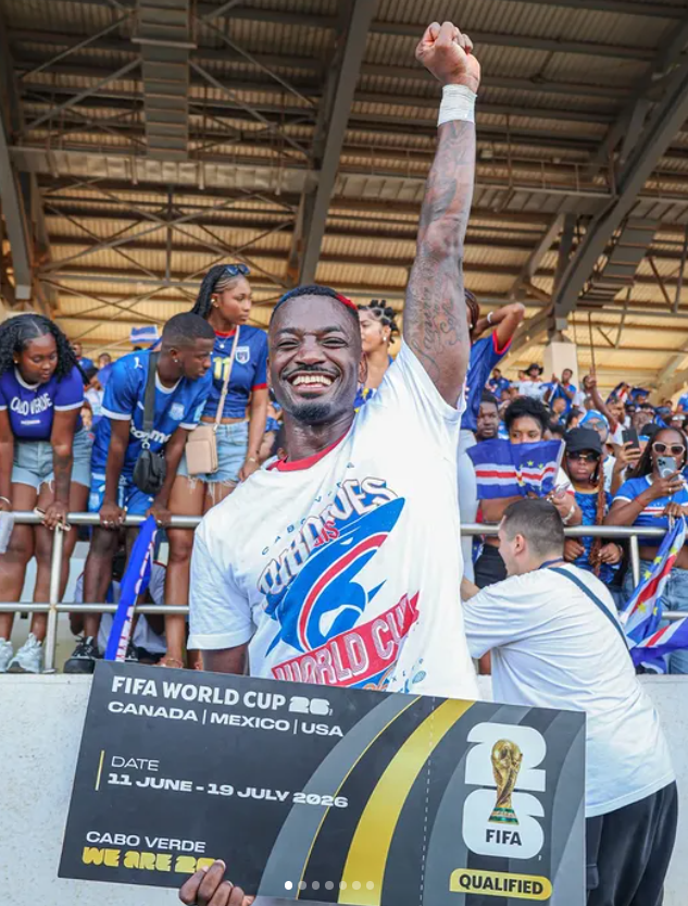 글로벌 매체 디 애슬레틱은 북중미월드컵에 첫 출전하는 국가서&nbsp;주목해야 할 선수로&nbsp;우즈베키스탄의 후사노프, 카보 베르데의 스토피라(사진)와 멘데스, 퀴라소의 얀하를 지목했다. 사진출처│스토피라&nbsp;인스타그램