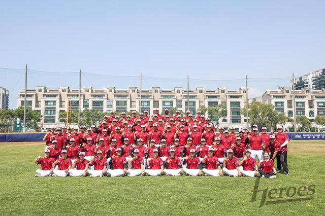 키움 선수단이 대만 가오슝에서 진행한 스프링캠프를 마치고 7일 귀국한다. 사진제공ㅣ키움 히어로즈