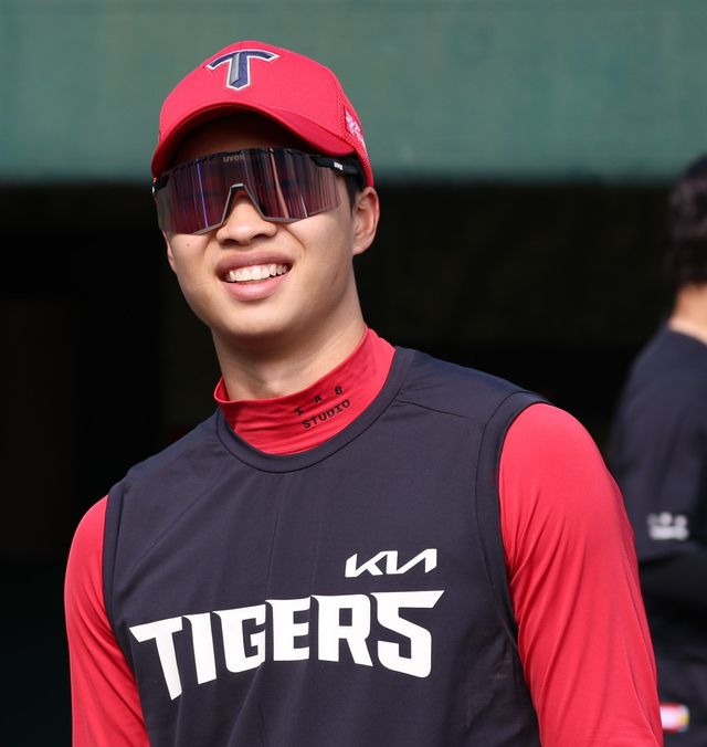 KIA 박재현은 데뷔 첫해 타격 부진을 털어내며 외야 주전 경쟁에 뛰어들려고 한다. 사진제공｜KIA 타이거즈