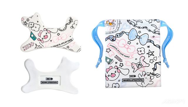 미니 4집 ‘마밀라피나타파이’의 ‘괄사 세라믹 오브제 머치반’ 실물. 사진제공|빌리프랩