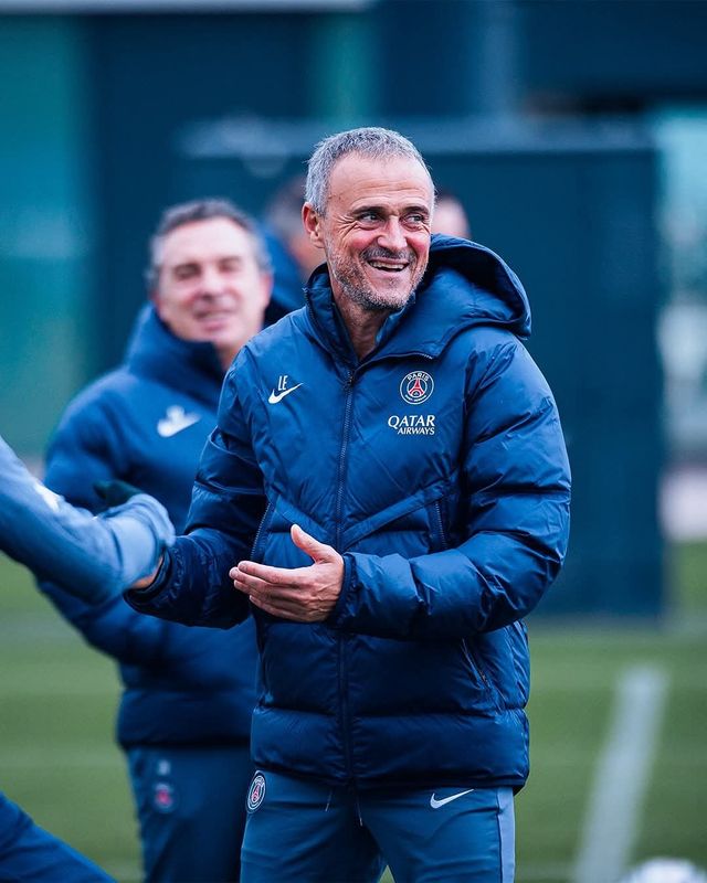 PSG는 루이스 엔리케 감독과 2030년 6월까지 장기계약을 맺고 싶어 한다. 사진출처｜PSG 페이스북