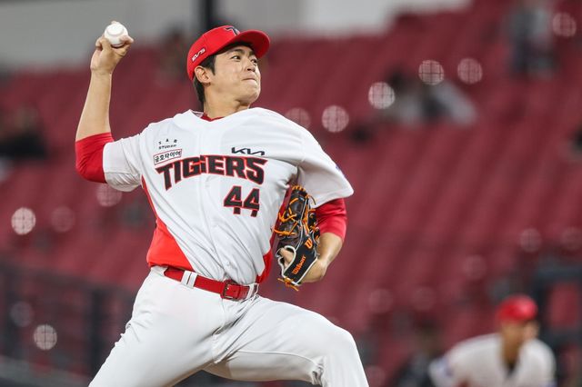 KIA 이태양은 1군서 투구하고 싶었던 간절한 마음을 담아 올해 위력적인 투구를 이어가고 있다. 사진제공｜KIA 타이거즈