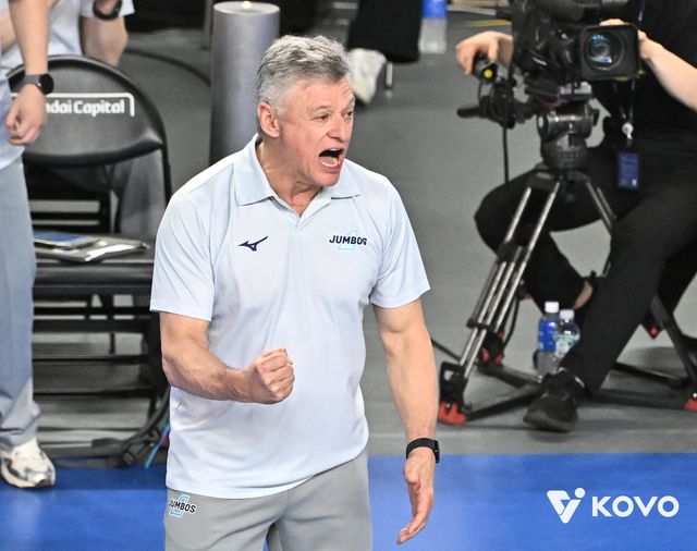 헤난 달 조토 대한항공 감독. 사진제공｜KOVO