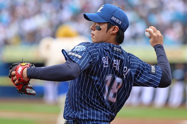 원태인. 사진=삼성 라이온즈