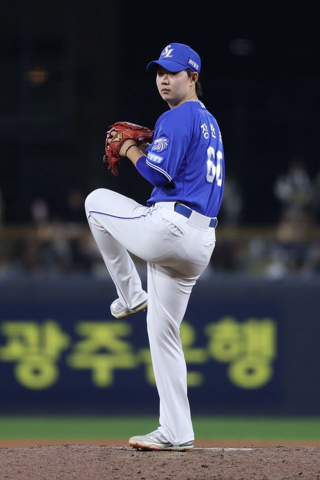 삼성 장찬희. 사진제공｜KT 위즈