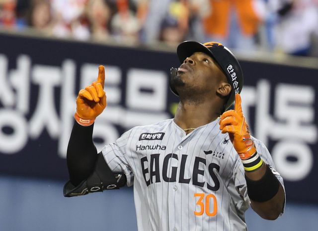 한화 요나단 페라자. 잠실｜뉴시스