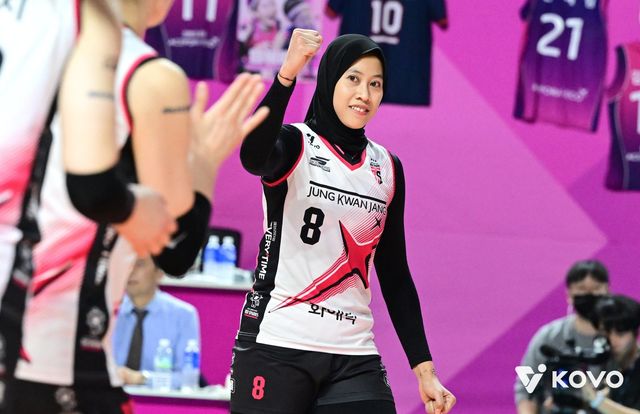 V리그 역대 최고 아시아쿼터 자원으로 평가받는 메가는 국내 복귀를 추진하고 있지만 무릎 상태에 따라 계약 여부가 정해질 것으로 보인다. 사진제공│KOVO