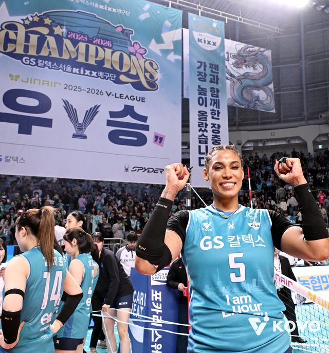 GS칼텍스는 24일 지젤 실바와 재계약 소식을 발표했다. 사진제공｜GS칼텍스