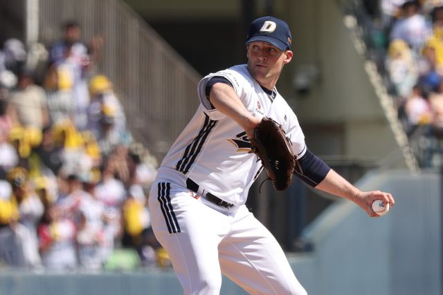 두산 웨스 벤자민. 사진제공｜두산 베어스