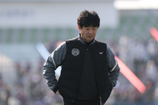 올 시즌 K리그2선 개막 9경기 만에 임관식 충남아산 감독, 김병수 대구 감독(사진), 박동혁 전남 감독이 지휘봉을 내려놨다. 종전보다 승격의 문이 넓어진 게 각 구단들의 사령탑 교체를 가속한 것으로 보인다. 사진제공│한국프로축구연맹