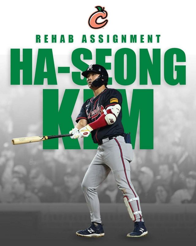 애틀랜타 산하 더블A 팀 콜럼버스가 28일(한국시간) 구단 SNS로 김하성의 합류 소식을 전했다. 사진출처｜콜럼버스 클링스톤스 인스타그램