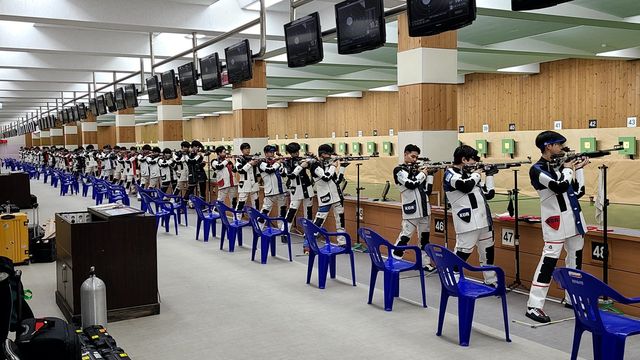 창원국제사격장에서 26일 끝난&nbsp;나고야AG 사격 국가대표 선발전에선 5개 비공인 세계기록이 탄생할 정도로 경쟁이 치열했다. 사진제공｜대한사격연맹