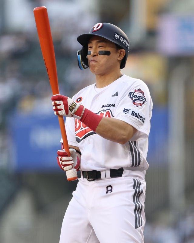 두산 손아섭은 29일 잠실 삼성전을 앞두고 타격 부진 탓에 퓨처스팀으로 내려갔다. 사진제공｜두산 베어스