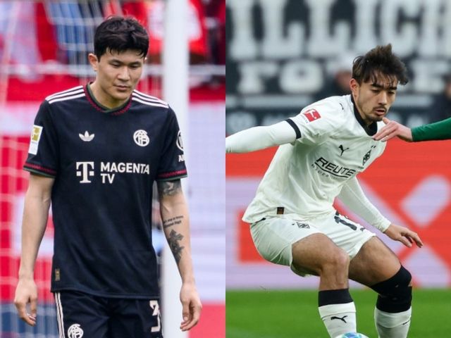 축구국가대표팀 일정을 마치고 소속팀에 돌아간 바이에른 뮌헨 김민재(왼쪽)는 5일(한국시간) 끝난 프라이부르크와 원정경기에 선발 출전해 87분을 소화했고 묀헨글라트바흐 옌스 카스트로프는 하이덴하임과 홈경기서 도움을 기록했다. 프라이부르크·묀헨글라트바흐｜AP뉴시스