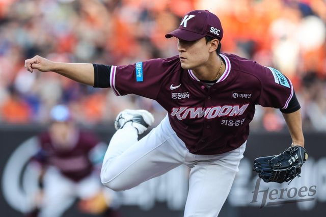 키움 박윤성은 5일 고척 LG전을 앞두고 오른쪽 어깨에 불편함을 호소하며 1군 엔트리서 제외됐다. 사진제공｜키움 히어로즈
