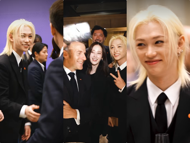 마크롱 SNS 캡처