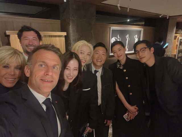 마크롱 SNS 캡처