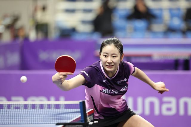 한국탁구대표팀은 7일 충북 진천국가대표선수촌서 끝난 세계선수권 파견 선발전서 유시우(사진)를 비롯한 남녀 각 5명을 대회 출전 멤버로 선발했다. 사진제공│대한탁구협회