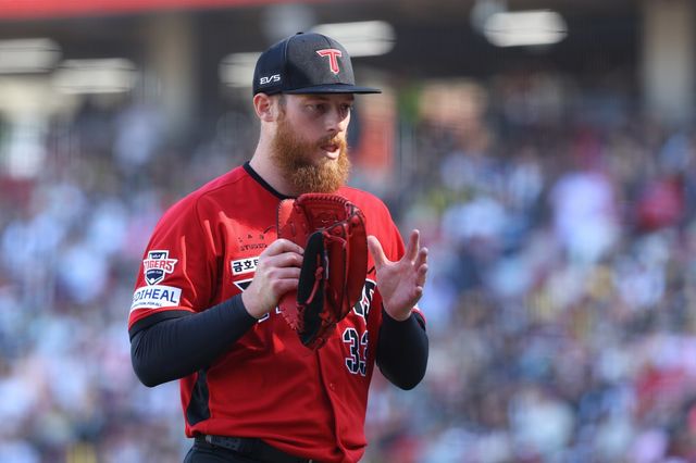 KIA 아담 올러는 지난해 KBO리그서 뛴 경험을 바탕으로 올해 강력한 투구를 펼치고 있다. 사진제공｜KIA 타이거즈