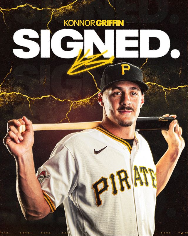 코너 그리핀. 사진=피츠버그 파이어리츠 SNS