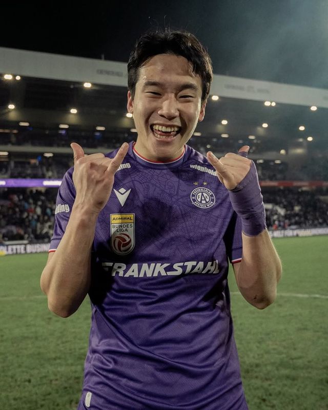 이태석은 이번 시즌 아우스트리아 빈에서 3골·5도움을 기록 중이다. 사진출처｜아우스트리아 빈 페이스북